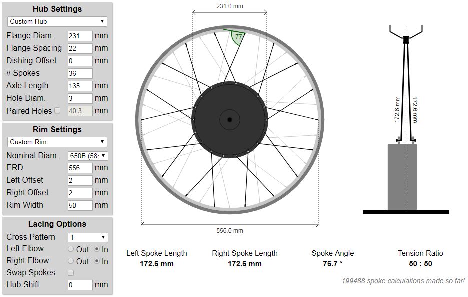 29er spoke length new arrivals